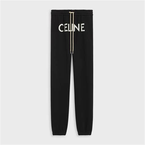 celine logo band trousers|Celine pants for women.